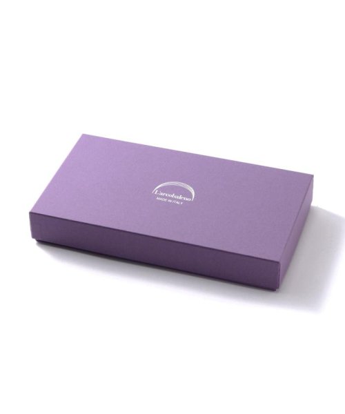 Larcobaleno（ラルコバレーノ）スマートＷショルダーウォレット/LA805GT IN ラルコバレーノ TUTTO PELLE FATTO