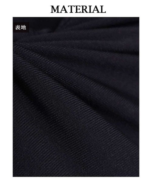Rew-You(リューユ)/DaysPiece ブラック ワンピース スカートセットアップ ギャザー 袖付き/img12