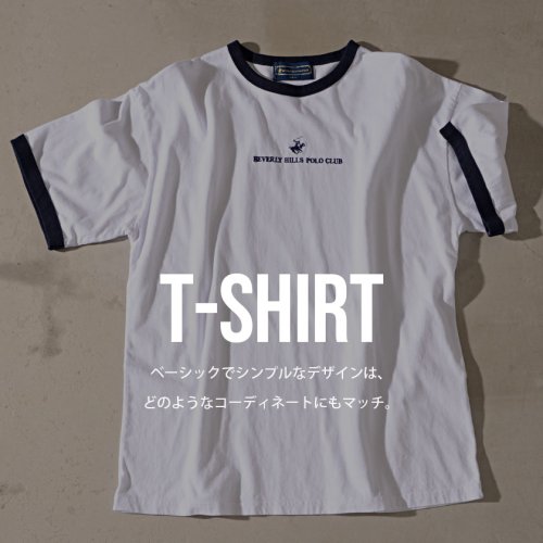 SB Select(エスビーセレクト)/BEVERLY HILLS POLO CLUB 天竺刺繍半袖Tシャツ/img28