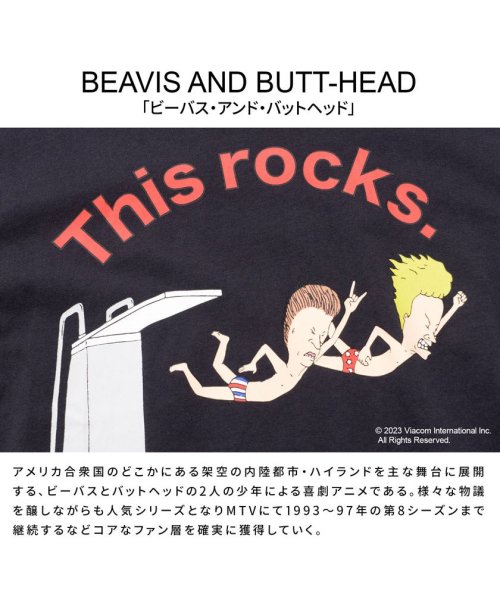 SB Select(エスビーセレクト)/BEAVIS AND BUTT－HEAD フロントプリントTEE/img13