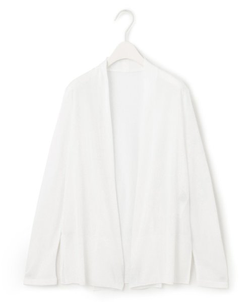 【接触冷感・洗える】PINION ショートカーディガン 