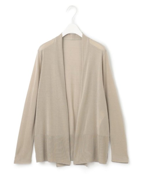 【接触冷感・洗える】PINION ショートカーディガン 