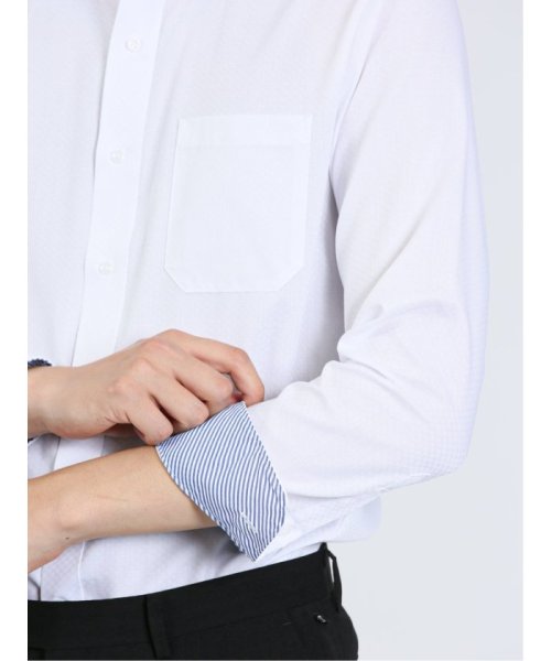 TAKA-Q(タカキュー)/【WEB限定】形態安定 吸水速乾 長袖 ワイシャツ 3枚セット シャツ メンズ ワイシャツ ビジネス yシャツ ノーアイロン/img08