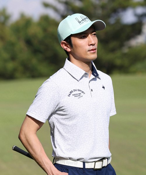 le coq sportif GOLF (ルコックスポルティフ（ゴルフ）)/サンスクリーン 小花柄半袖シャツ【アウトレット】/img03