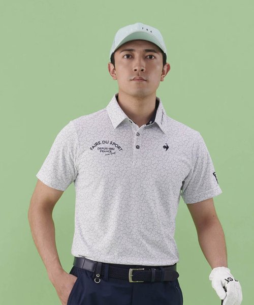 le coq sportif GOLF (ルコックスポルティフ（ゴルフ）)/サンスクリーン 小花柄半袖シャツ【アウトレット】/img05