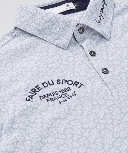 le coq sportif GOLF (ルコックスポルティフ（ゴルフ）)/サンスクリーン 小花柄半袖シャツ【アウトレット】/img08