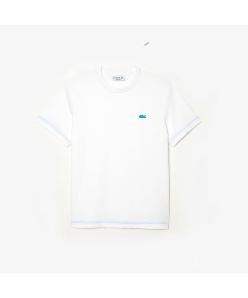 LACOSTE Mens(ラコステ　メンズ)/ネオンカラーステッチワンポイントロゴTシャツ/img09