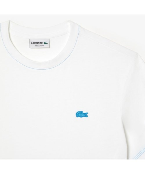 LACOSTE Mens(ラコステ　メンズ)/ネオンカラーステッチワンポイントロゴTシャツ/img10