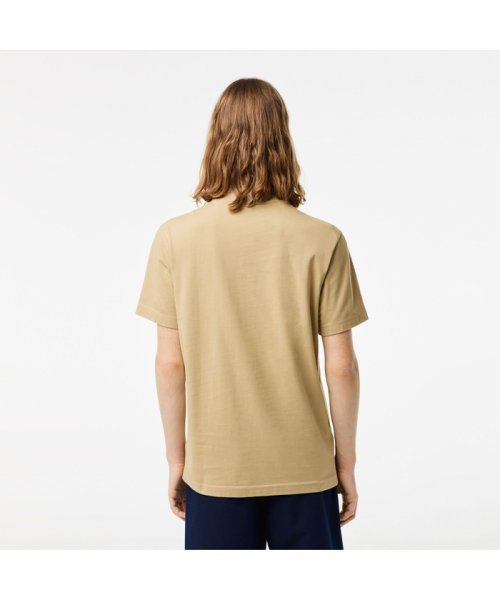 LACOSTE Mens(ラコステ　メンズ)/ネオンカラーステッチワンポイントロゴTシャツ/img12