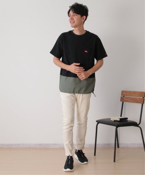 ikka(イッカ)/URBAN NATURE LIFE アーバンネイチャーライフ バイカラードロストTシャツ/img11