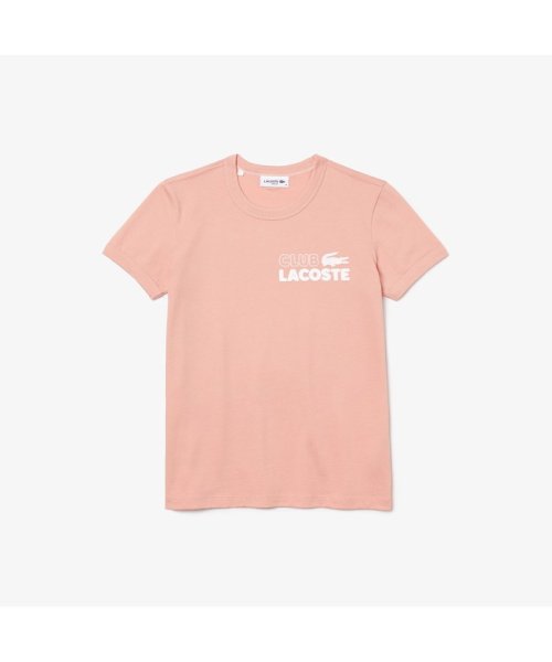 LACOSTE(ラコステ)/フロッキープリントクルーネックTシャツ/img10