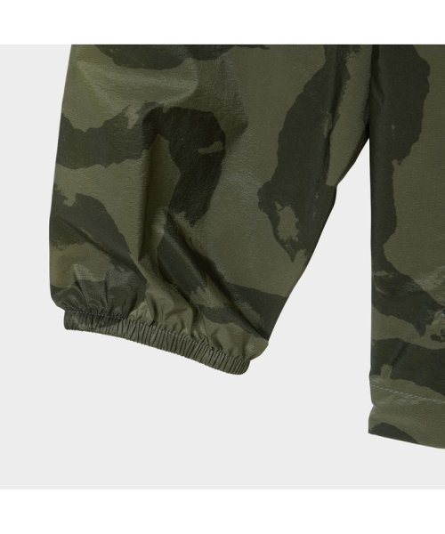 撥水 エクストラライトプリントフーデッドジャケット 