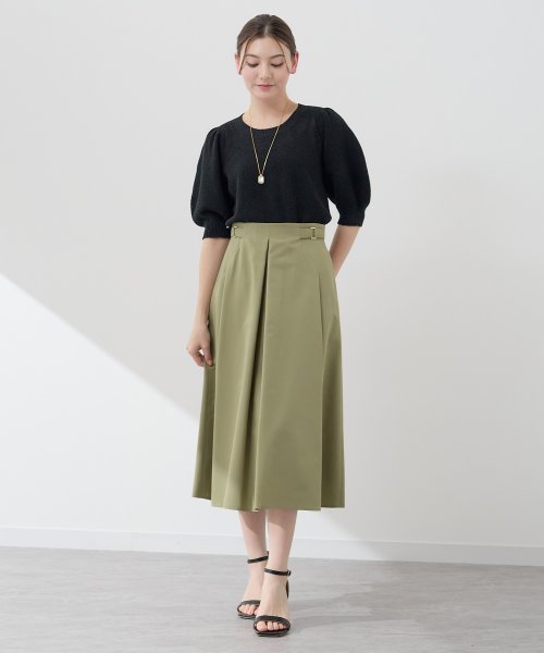 ライトグログランタックスカート シアーチェックボリュームスカート Y1446481690(11154円)