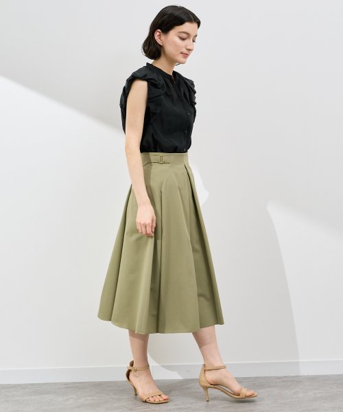 ライトグログランタックスカート シアーチェックボリュームスカート Y1446481690(11154円)