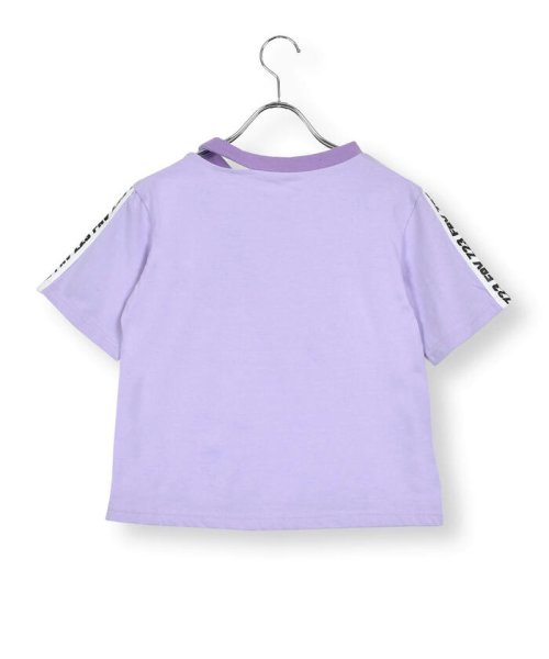 ZIDDY(ジディー)/ネックカット推しカラーTシャツ(130~160cm)/img27