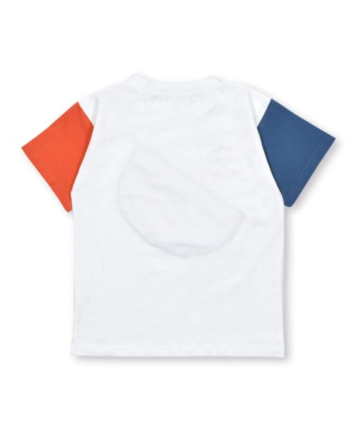 SLAP SLIP(スラップスリップ)/ボディバッグモチーフ付き袖切替半袖Tシャツ(80~130cm)/img04