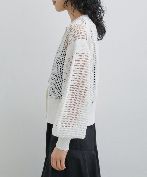 パターンメッシュカーディガン 人気・おすすめ｜使いやすい・旅行におすすめ 品質保証 全国発送 在庫限り