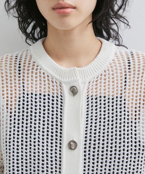 パターンメッシュカーディガン 人気・おすすめ｜使いやすい・旅行におすすめ 品質保証 全国発送 在庫限り