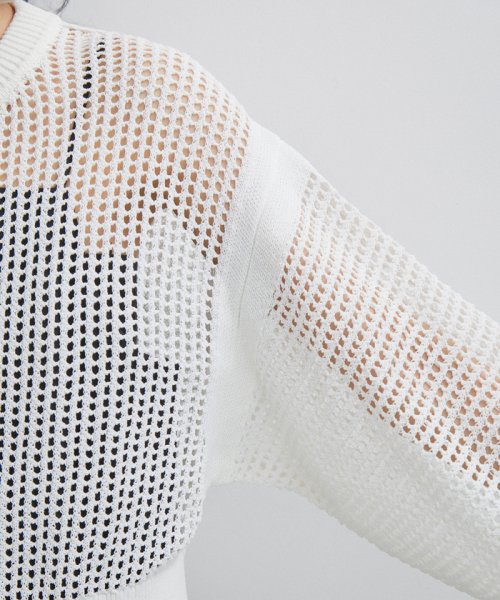 パターンメッシュカーディガン 人気・おすすめ｜使いやすい・旅行におすすめ 品質保証 全国発送 在庫限り