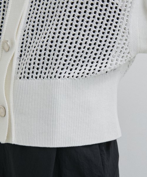 パターンメッシュカーディガン 人気・おすすめ｜使いやすい・旅行におすすめ 品質保証 全国発送 在庫限り