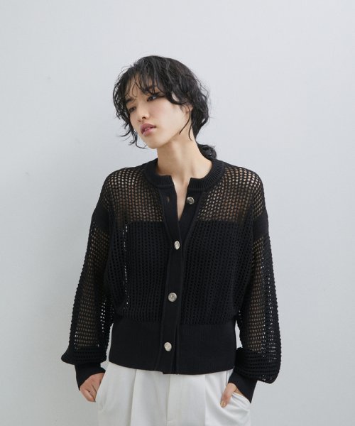パターンメッシュカーディガン 人気・おすすめ｜使いやすい・旅行におすすめ 品質保証 全国発送 在庫限り