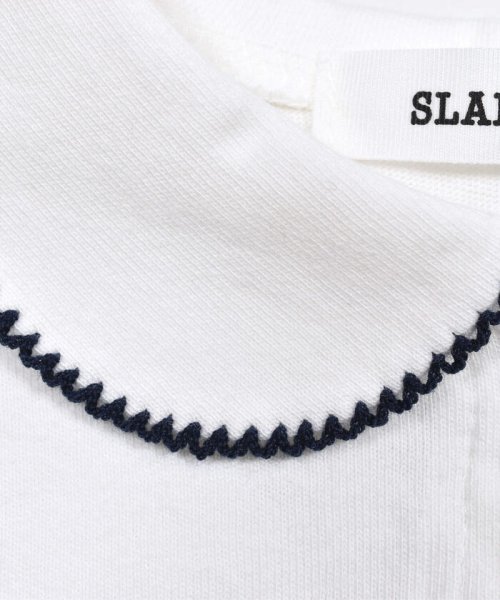 SLAP SLIP BABY(スラップスリップベビー)/【お揃い】襟付き袖フリルマリンモチーフ柄ロンパースベビー(60~80cm)/img05
