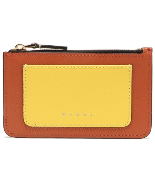 マルニ カードケース フラグメントケース トランク コインケース イエロー マルチ メンズ レディース MARNI PFMO0025U2 LV520 Z619M MARNI マルニ カードケース フラグメントケース トランク コインケース イエロー マルチ メンズ レディース PFMO0025U2 LV520