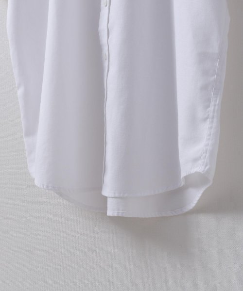 ZIP FIVE(ジップファイブ)/動物刺繍半袖オックスフォードボタンダウンシャツ/img05