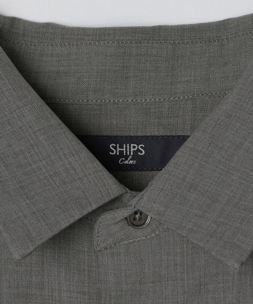 SHIPS Colors  MEN(シップスカラーズ　メン)/SHIPS Colors: ポリトロ レギュラーカラー 半袖 シャツ/img24