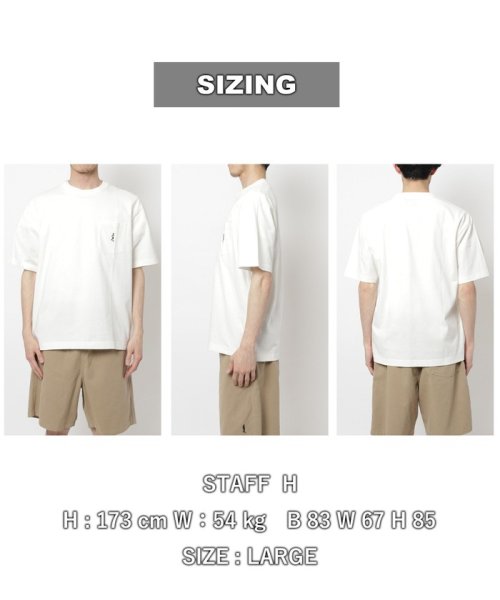 coen(coen)/ワンポイントアメトラ刺繍Tシャツ/img10