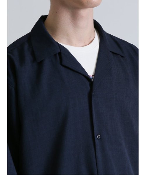 semanticdesign(セマンティックデザイン)/オープンカラー半袖BIGシャツ&ワイドパンツ メンズ シャツ カジュアル トップス インナー ギフト プレゼント 羽織り カーディガン アウター/img41