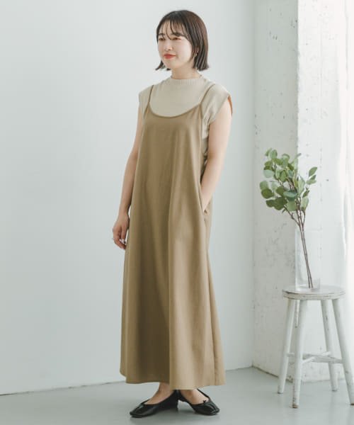 ITEMS URBANRESEARCH(アイテムズ アーバンリサーチ（レディース）)/リネンキャミワンピース/img10