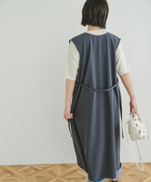 ITEMS URBANRESEARCH(アイテムズ アーバンリサーチ（レディース）)/ウエストマークワンピース/img02