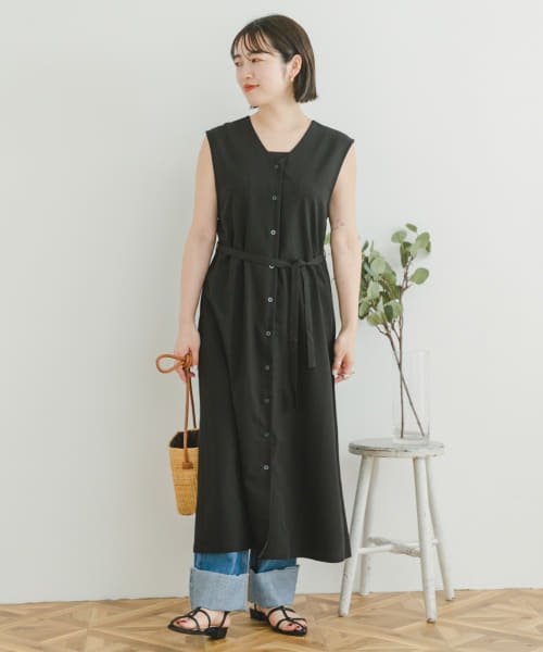 ITEMS URBANRESEARCH(アイテムズ アーバンリサーチ（レディース）)/ウエストマークワンピース/img09