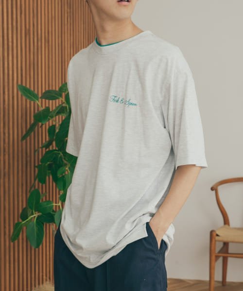 URBAN RESEARCH DOORS(アーバンリサーチドアーズ)/FORK&SPOON　Double neck t－shirts/img02