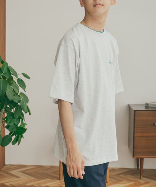 URBAN RESEARCH DOORS(アーバンリサーチドアーズ)/FORK&SPOON　Double neck t－shirts/img03