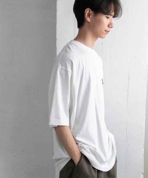 URBAN RESEARCH DOORS(アーバンリサーチドアーズ)/『ユニセックス』FORK&SPOON　チェーンステッチロゴTシャツ/img02