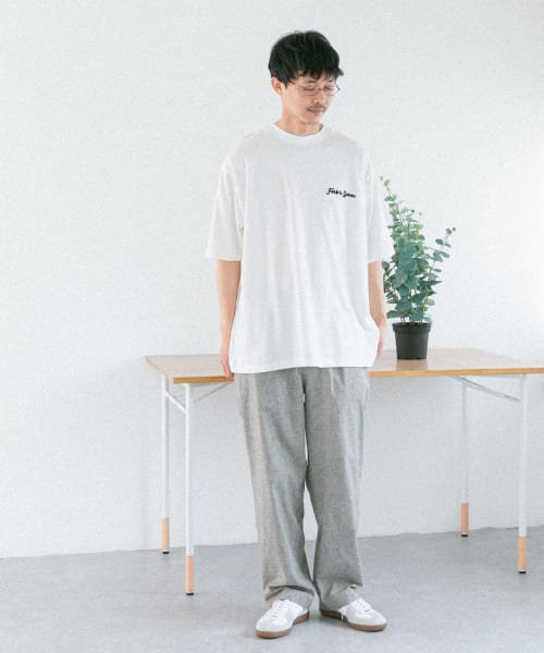 URBAN RESEARCH DOORS(アーバンリサーチドアーズ)/『ユニセックス』FORK&SPOON　チェーンステッチロゴTシャツ/img12