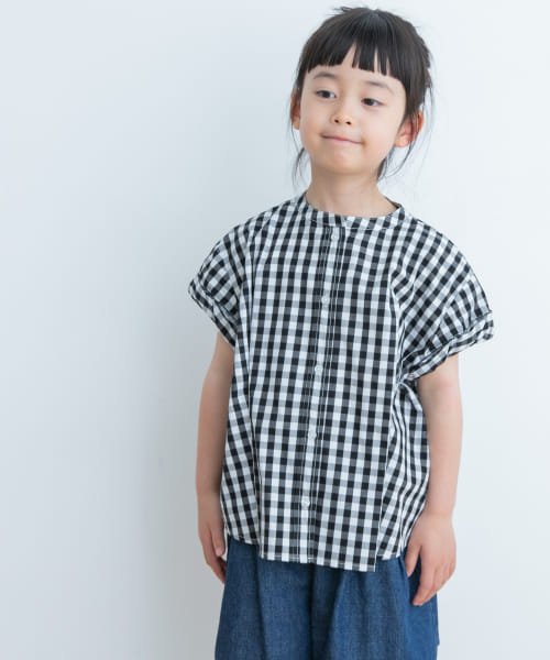 URBAN RESEARCH DOORS（Kids）(アーバンリサーチドアーズ（キッズ）)/『親子リンク』半袖ワイドタックシャツ(KIDS)/img01