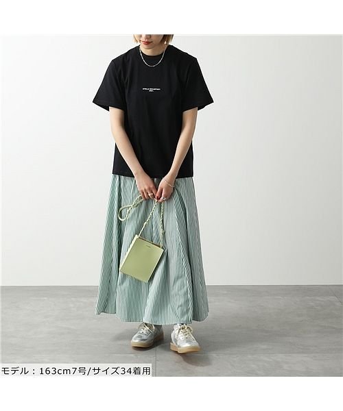 Stella McCartney(ステラマッカートニー)/【STELLA McCARTNEY(ステラマッカートニー)】511240 SMW21 9000 クルーネック 半袖 Tシャツ カットソー ちびロゴ レディース/img15