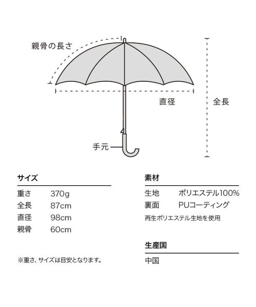 Wpc．(Wpc．)/【Wpc.公式】日傘 SiNCA LONG 60 60cm 大きめ 遮光 遮熱 晴雨兼用 メンズ レディース 長傘/img19