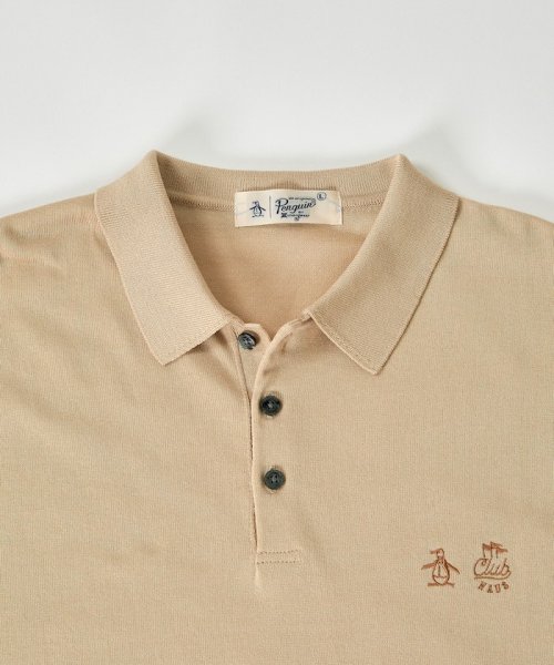 Penguin by Munsingwear(ペンギン　バイ　マンシングウェア)/【Penguin by CLUBHAUS】 HIGH GAUGE KNIT POLO/img07
