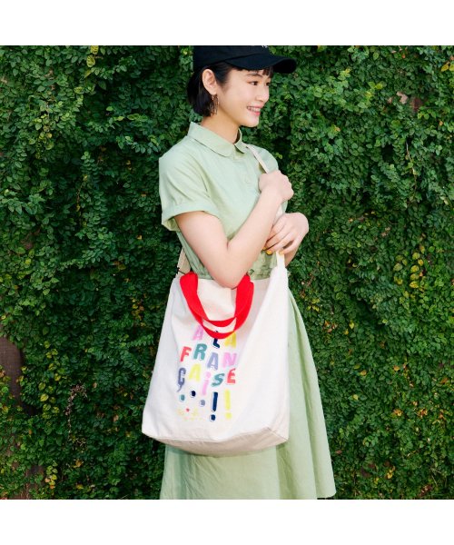 To b. by agnes b. OUTLET(トゥー　ビー　バイ　アニエスベー　アウトレット)/【Outlet】 WR56 SAC アラフランセーズトート/img01
