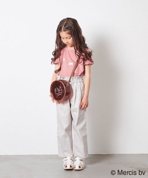 a.v.v(KID'S)(アー・ヴェ・ヴェキッズ)/[100－130]【ミッフィーコラボ】袖フリルオフショルTシャツ［WEB限定］/img12