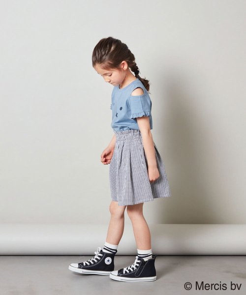 a.v.v(KID'S)(アー・ヴェ・ヴェキッズ)/[100－130]【ミッフィーコラボ】袖フリルオフショルTシャツ［WEB限定］/img17