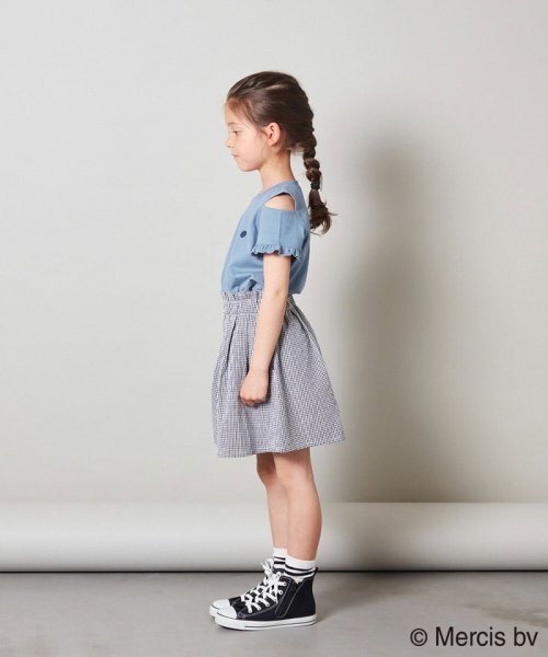 a.v.v(KID'S)(アー・ヴェ・ヴェキッズ)/[100－130]【ミッフィーコラボ】袖フリルオフショルTシャツ［WEB限定］/img18