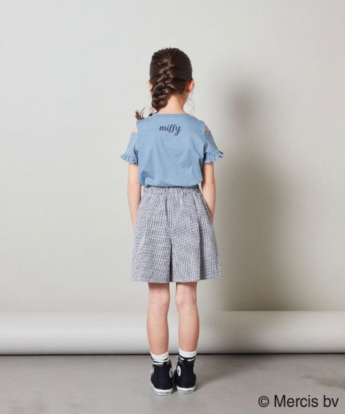 a.v.v(KID'S)(アー・ヴェ・ヴェキッズ)/[100－130]【ミッフィーコラボ】袖フリルオフショルTシャツ［WEB限定］/img19