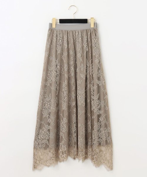 レースフレアスカート 