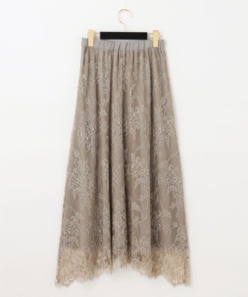 レースフレアスカート 