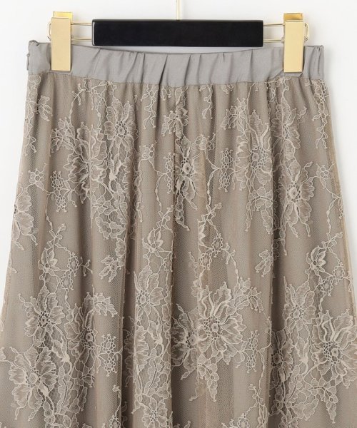 レースフレアスカート 